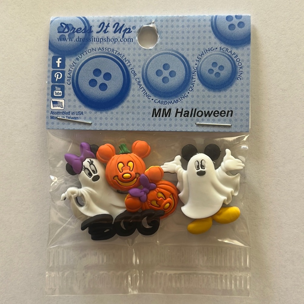 DRESS IT UP HALLOWEEN BUTTONS